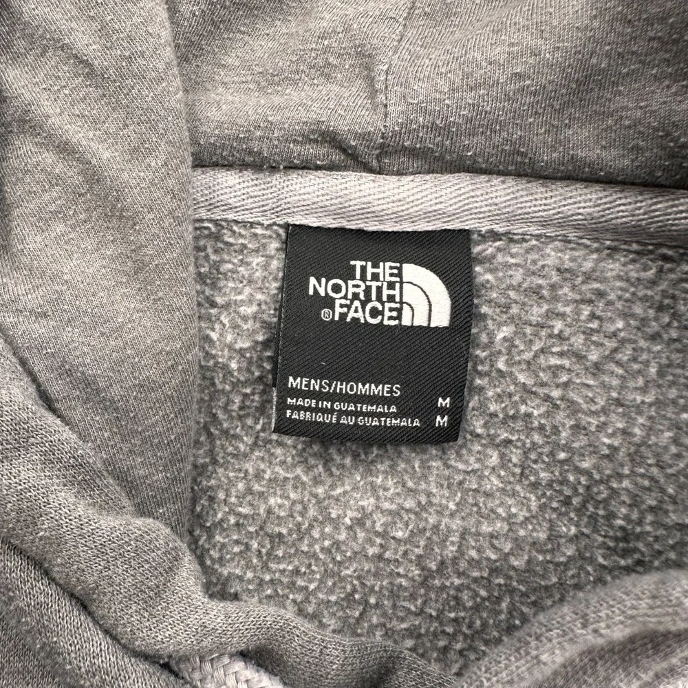 The North Face M‎ Grey Hoodie Camouflage Logo Print Never Stop Exploring Graphic